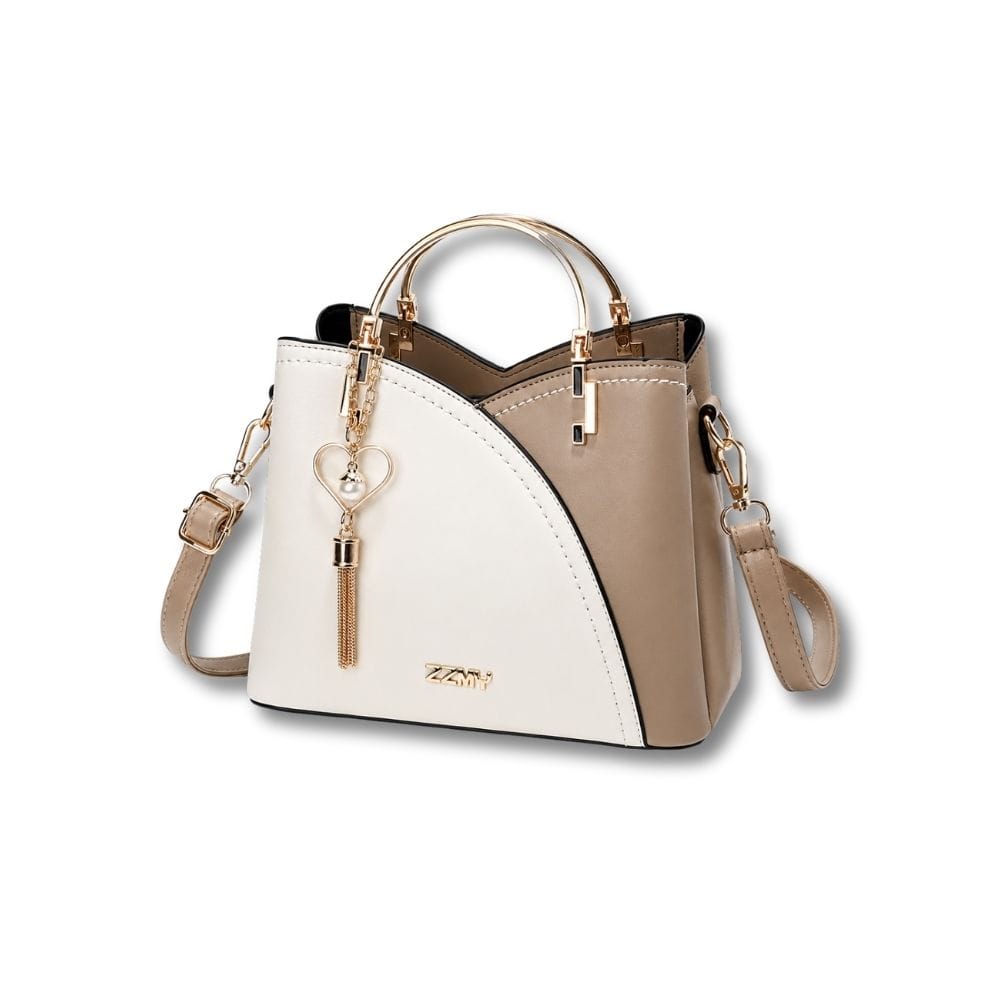 Sac à Main en Cuir Camel | Alix Camel