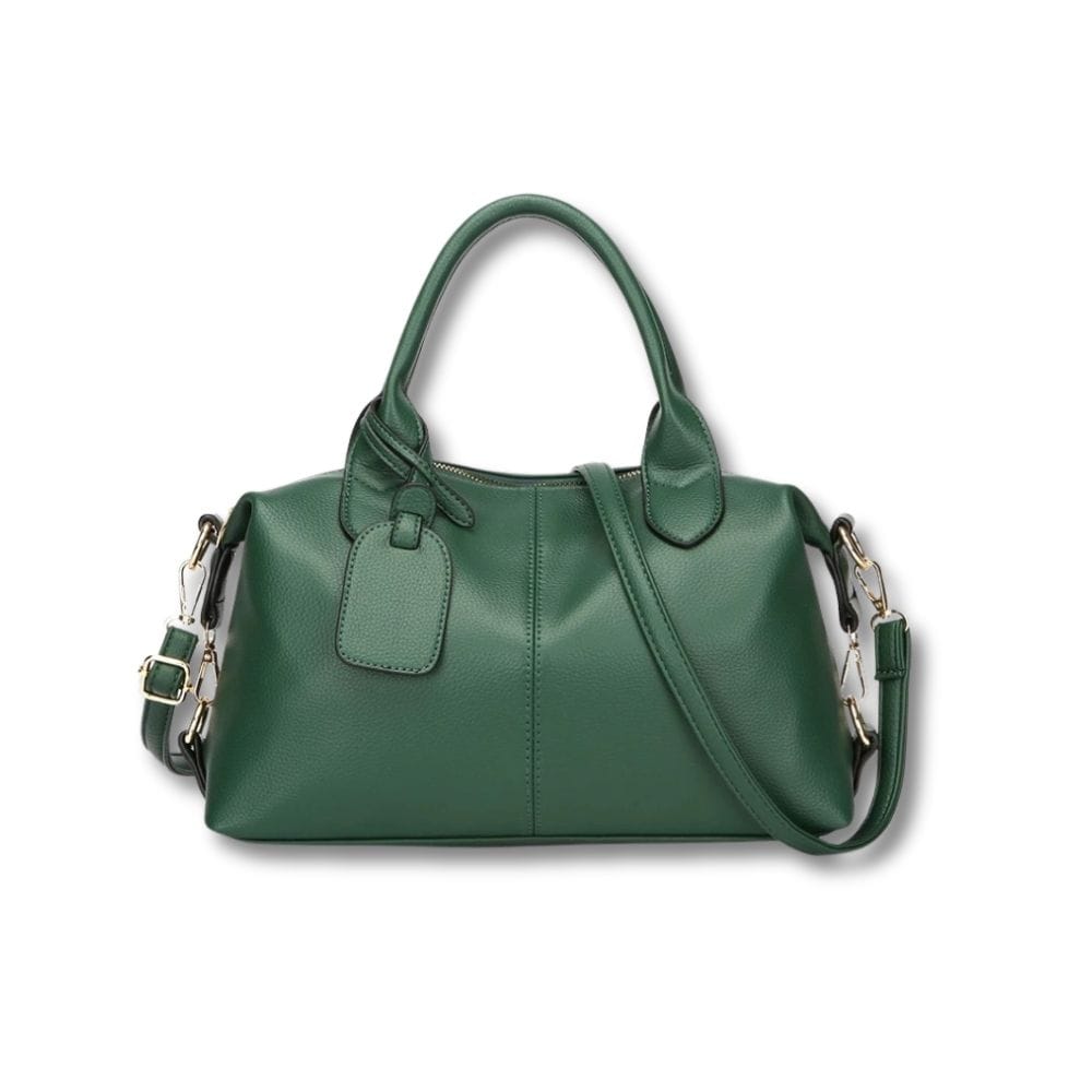 Sac à Main en Cuir Souple Vert