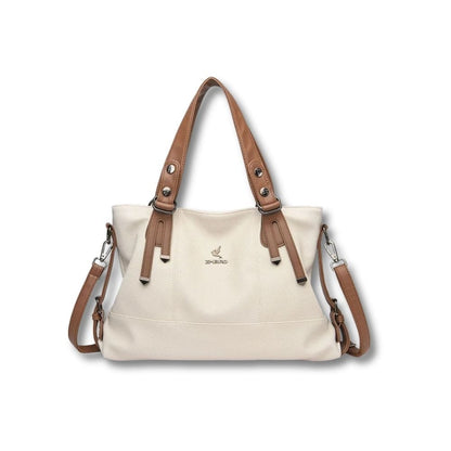 Sac à Main en Cuir Véritable | Bianca Blanc