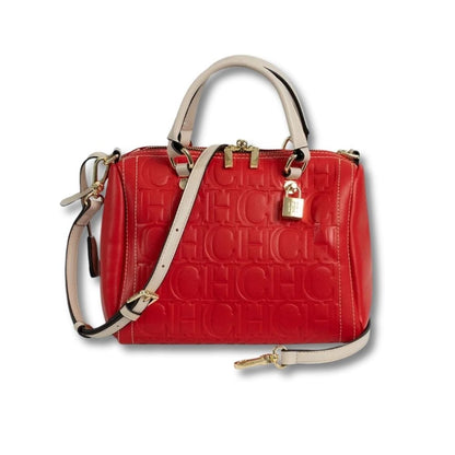 Sac à Main Femme Tendance l Inès Rouge