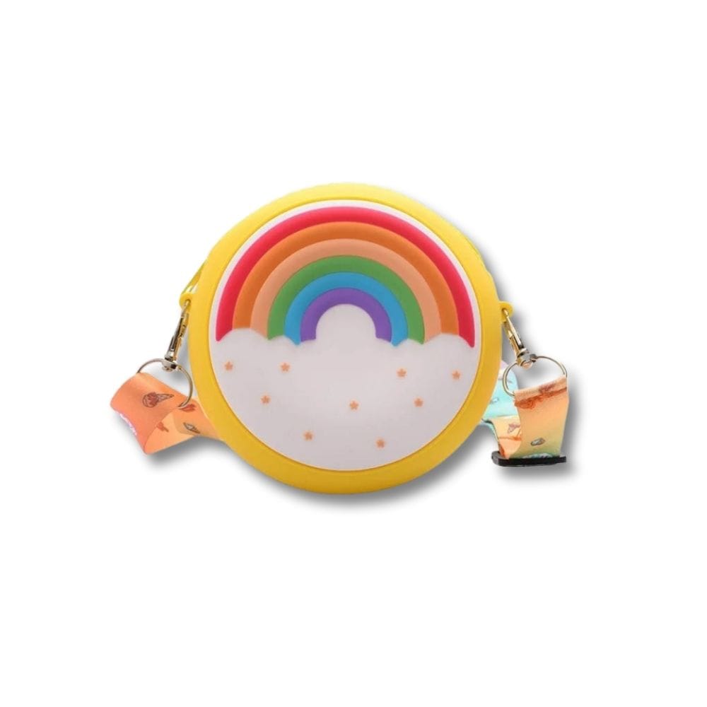 Sac à Main Pour Petite Fille de 3 ans | Lola Arc en Ciel Jaune