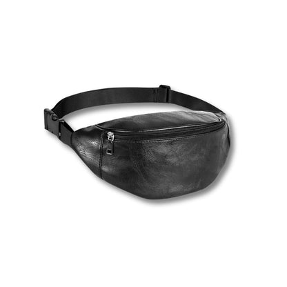 Sac Banane en Cuir Tendance | Elio Noir