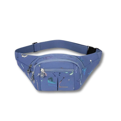 Sac Banane Femme en Tissu | Tessa Bleu