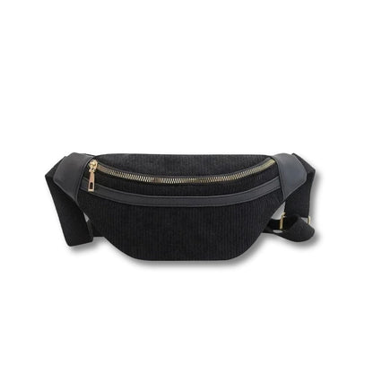 Sac Banane Femme Kaki |Kora Noir