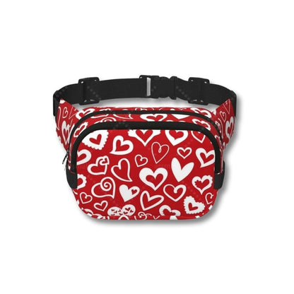 Sac Banane Rouge Femme | Love 1