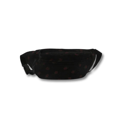 Sac Banane Velours Côtelé Femme | Elva Noir