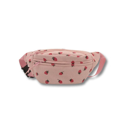 Sac Banane Velours Côtelé Femme | Elva Rose
