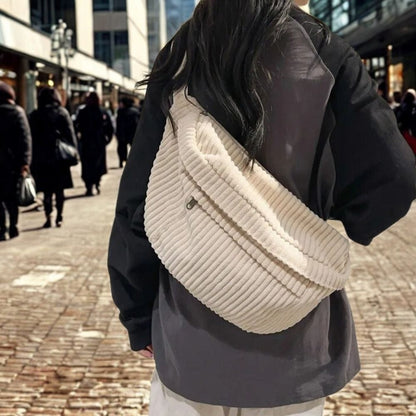 Sac Banane Velours XXL Femme | Candyce