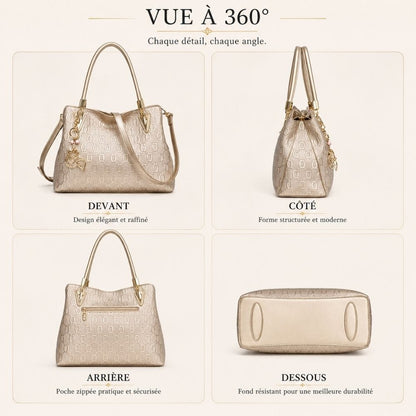Sac Bandoulière en Cuir Souple | Camille