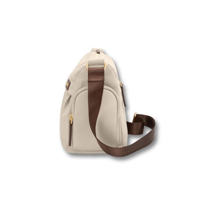 Sac Bandoulière Sacoche Femme | Viana Tissu / Cuir