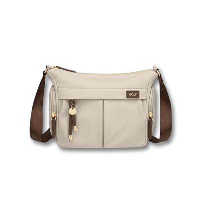 Sac Bandoulière Sacoche Femme | Viana Tissu / Cuir