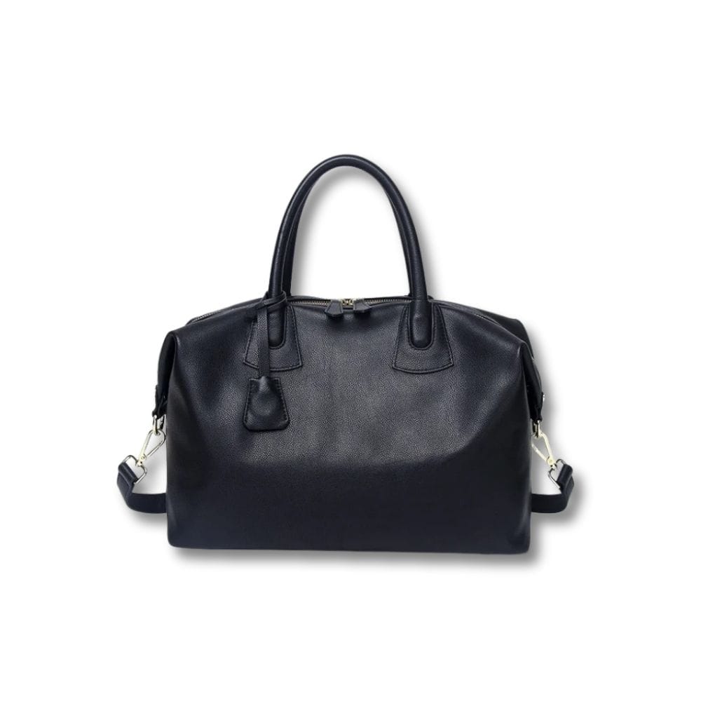 Sac Cuir Cabas Femme | Élise Noir