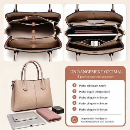 Sac En Cuir Fourre Tout | Ninon
