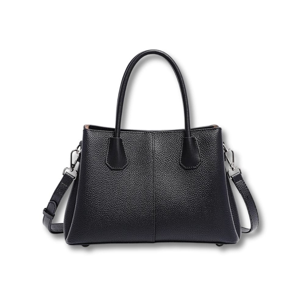 Sac En Cuir Fourre Tout | Ninon Noir