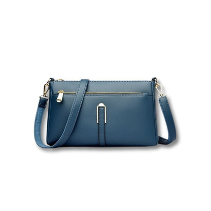 Sac Fourre Tout Cuir | Éloïse Bleu