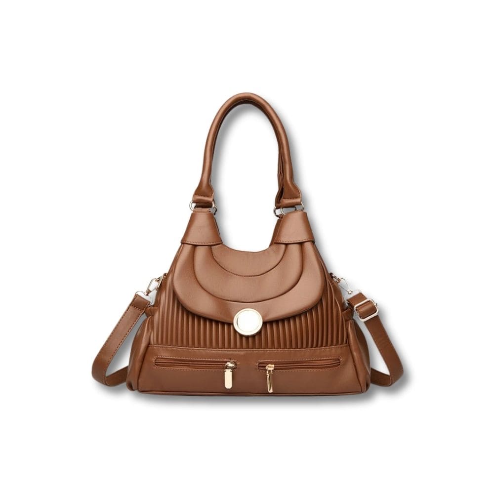 Sac Fourre Tout Luxe | Isaline Marron