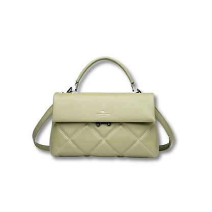 Sac Fourre-Tout Souple Cuir | Romy Vert