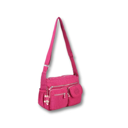 Sac Sacoche Bandoulière Femme | Dalia Rouge clair / Nylon