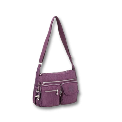 Sac Sacoche Bandoulière Femme | Dalia Violet / Nylon