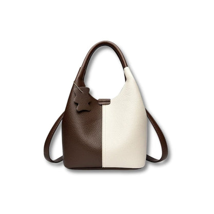 Sac Seau Cuir | Quélia Brun Beige