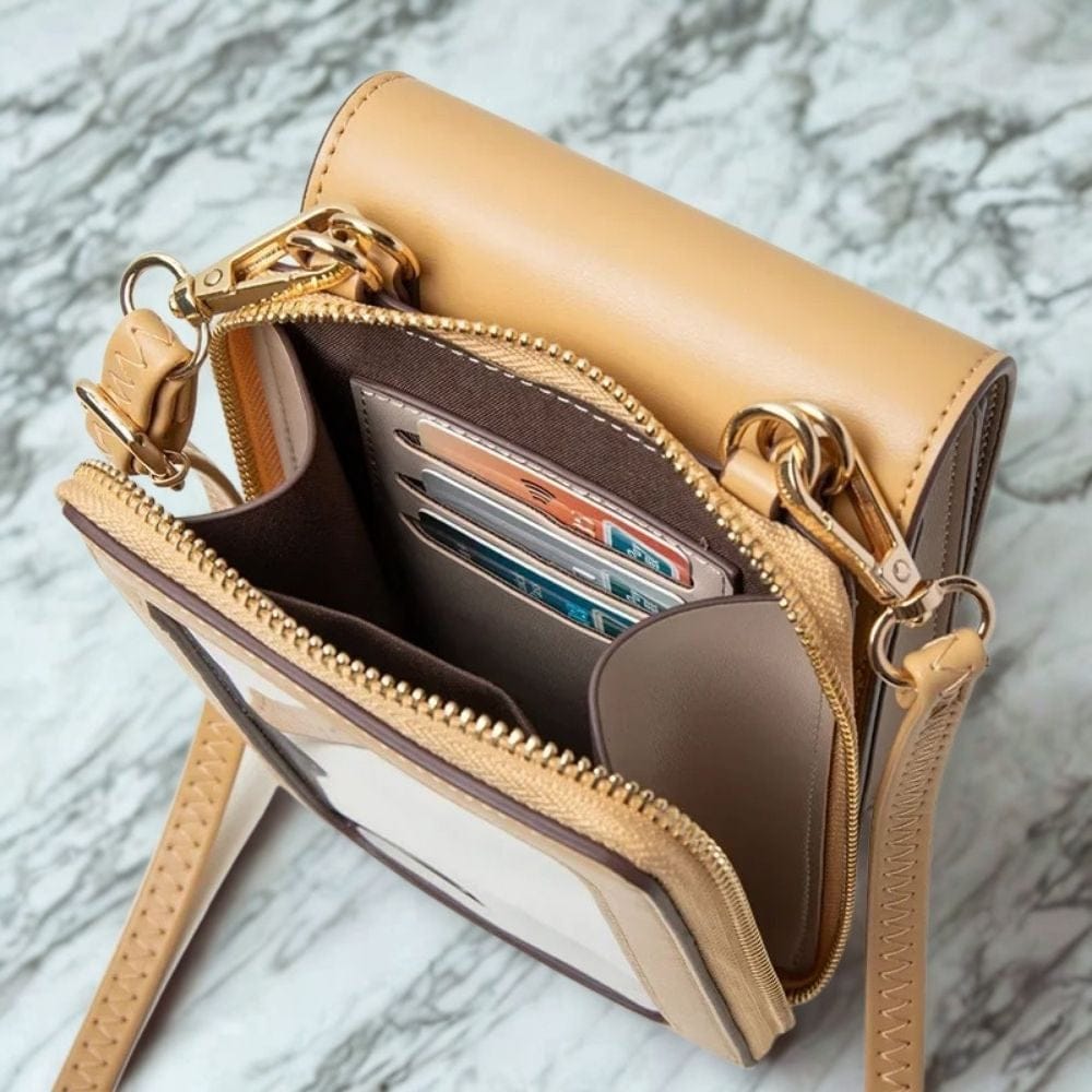 Sacoche à Bandoulière Femme en Cuir | Wiona