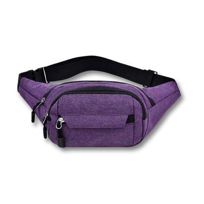 Sacoche Banane Bandoulière l Norren Violet / Tissu