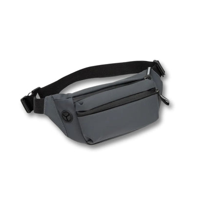 Sacoche Banane Ceinture en Nylon | Rovan Gris / Nylon