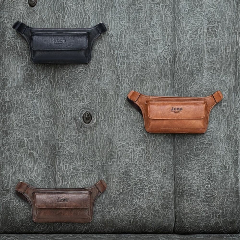 Sacoche Banane en Cuir | Jeep 3 coloris
