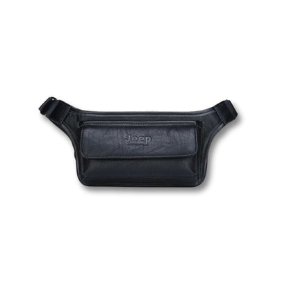 Sacoche Banane en Cuir | Jeep 3 coloris Noir / Cuir