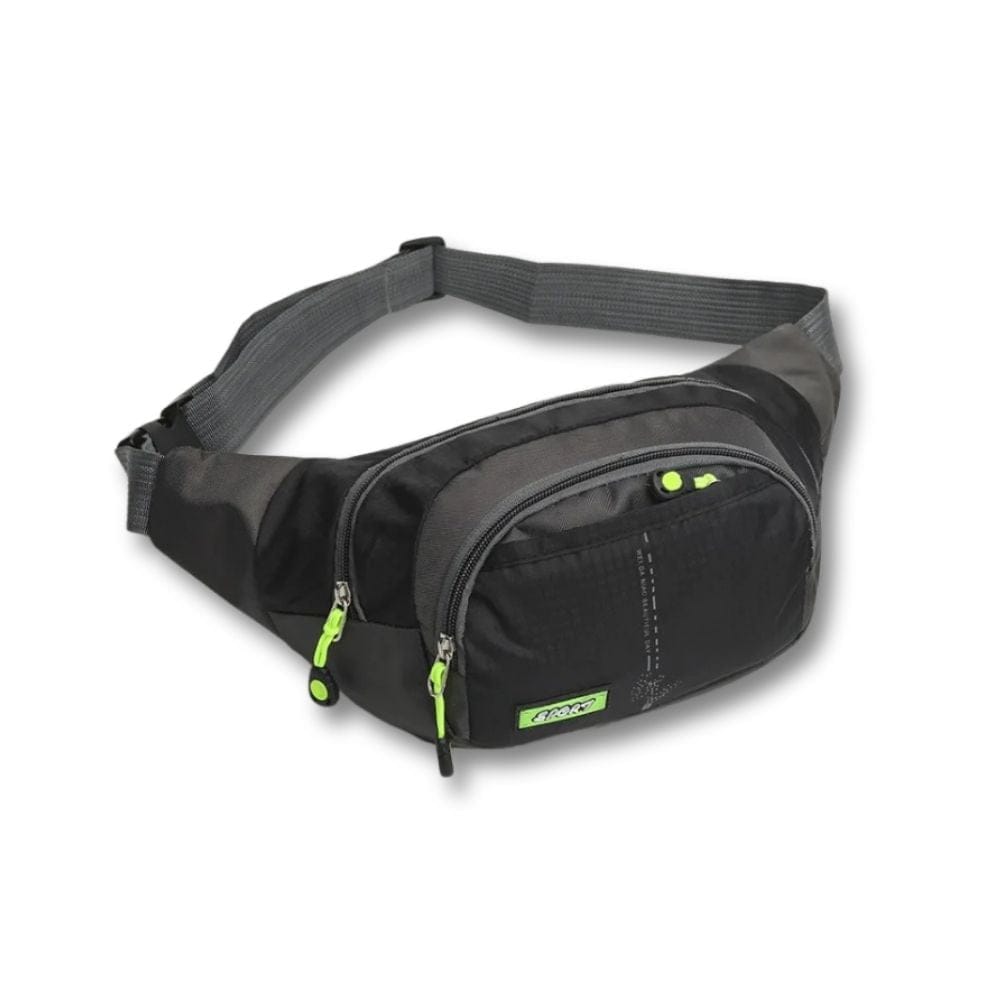 Sacoche Banane Sport | Merik Noir / Nylon