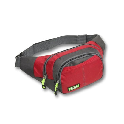 Sacoche Banane Sport | Merik Rouge / Nylon