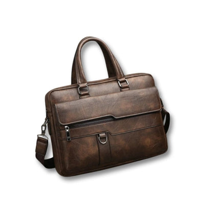 Sacoche Cartable Cuir | Calenor Brown / Cuir
