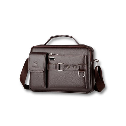 Sacoche Cartable | Jorn Brun / cuir