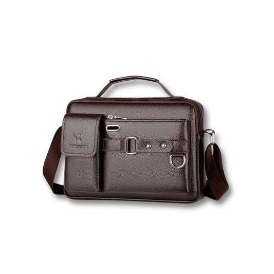 Sacoche Cartable | Jorn Brun / cuir
