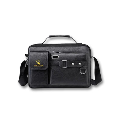Sacoche Cartable | Jorn Noir / cuir