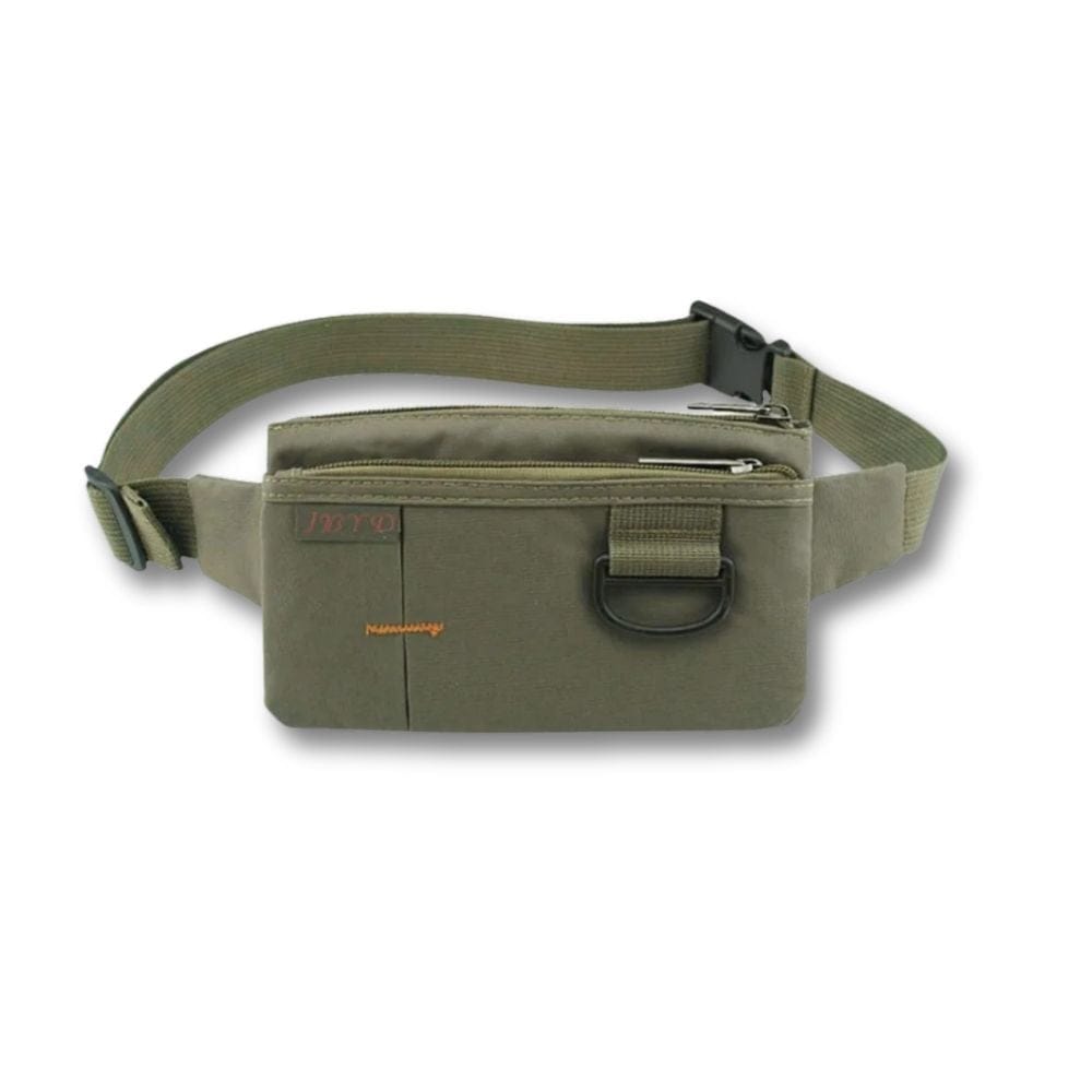 Sacoche Ceinture Homme | Pryor Vert / Tissu