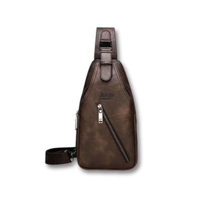 Sacoche Cuir Homme Marron | Jeep Buluo Marron / Cuir