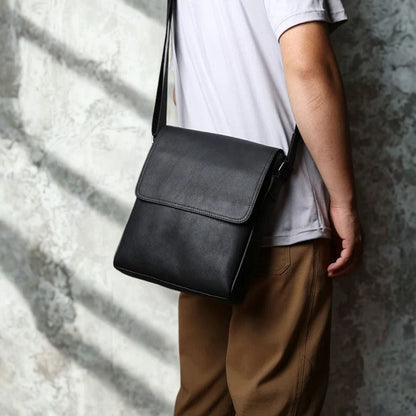 Sacoche Cuir Noir | Halden