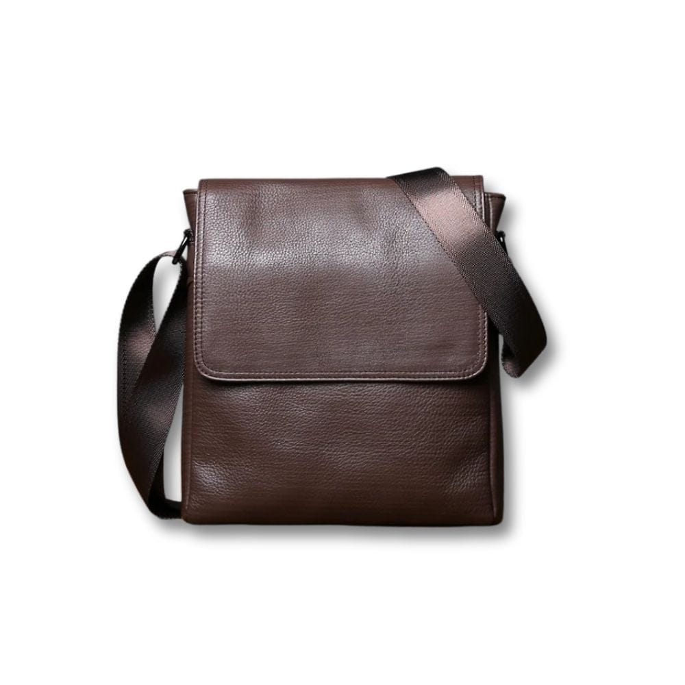 Sacoche Cuir Noir | Halden Café / Cuir