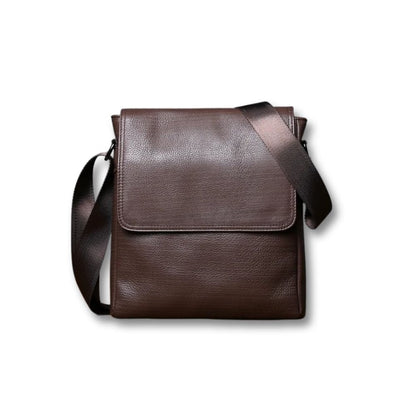 Sacoche Cuir Noir | Halden Café / Cuir