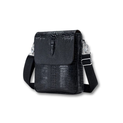 Sacoche Cuir pour Homme | Argo Noir / Cuir