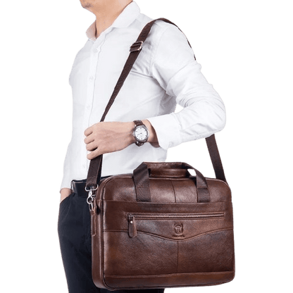 Sacoche de Travail Homme en Cuir | Terra