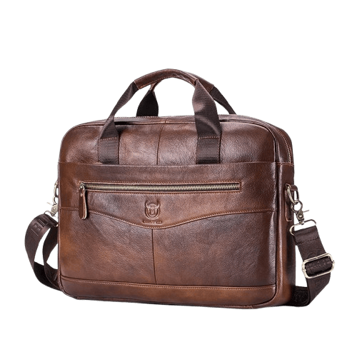Sacoche de Travail Homme en Cuir | Terra Marron / Cuir