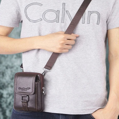 Sacoche en Cuir Mini pour Homme | Kaelen