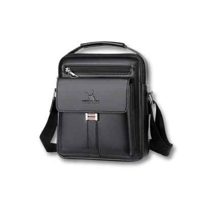 Sacoche en Cuir pour Homme | Orion Noir / Cuir