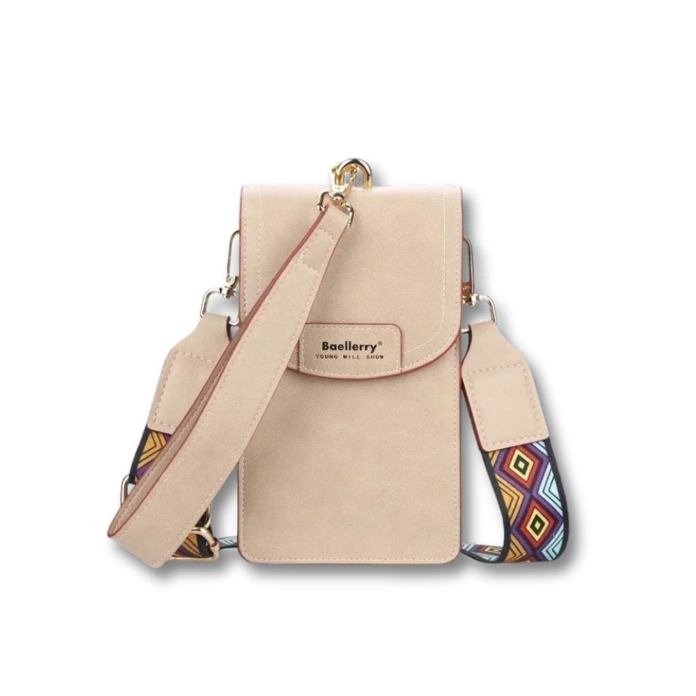 Sacoche Femme Cuir Souple | Aluna Abricot