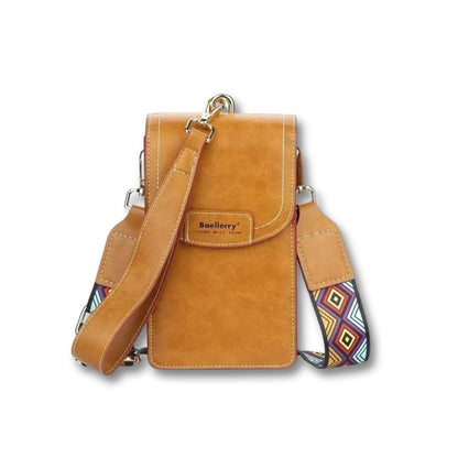 Sacoche Femme Cuir Souple | Aluna Jaune