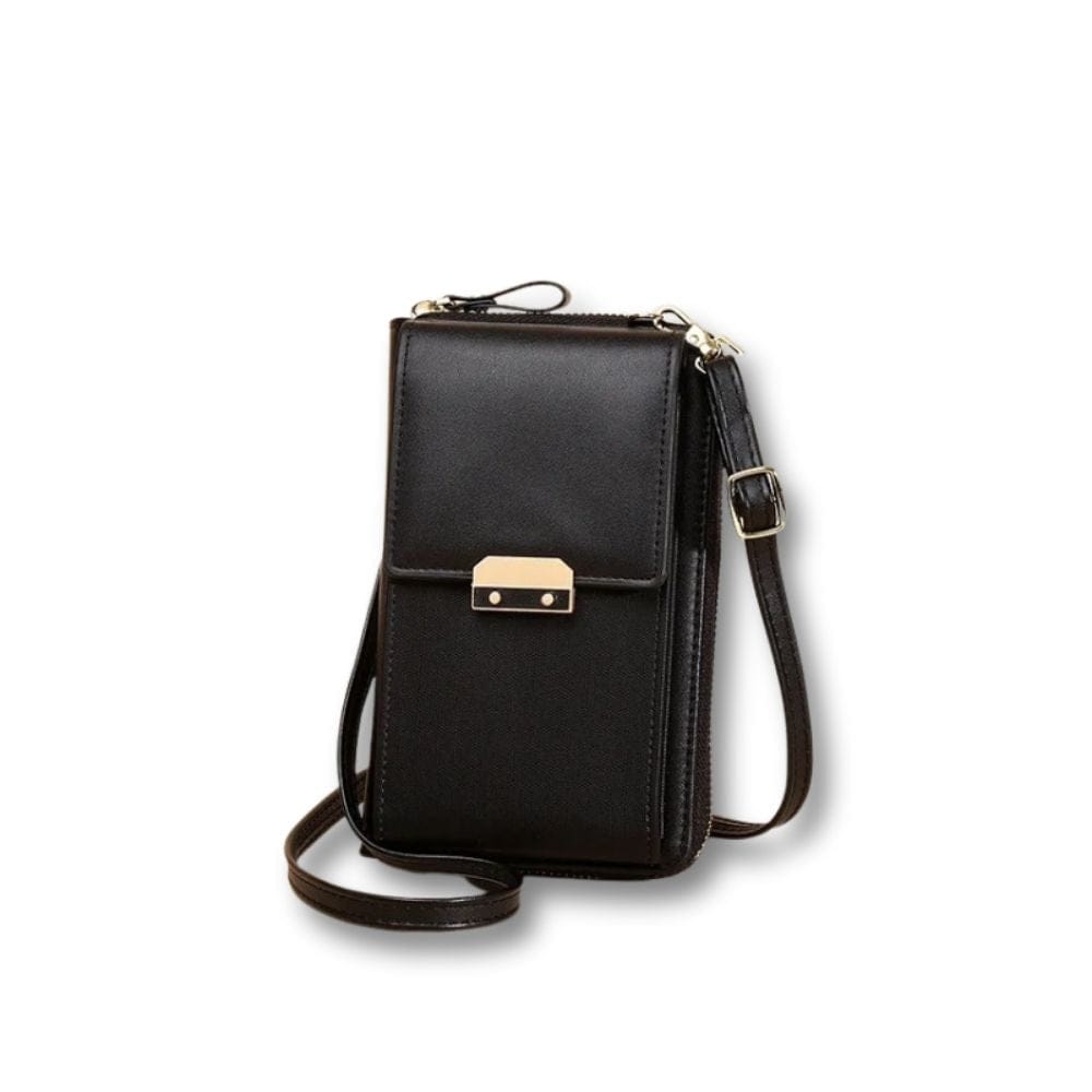 Sacoche Femme Luxe | Paloma Noir / Cuir