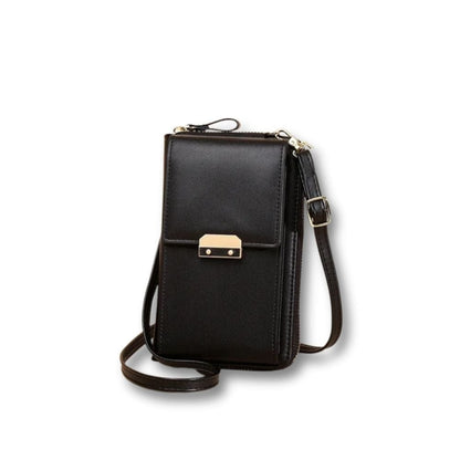 Sacoche Femme Luxe | Paloma Noir / Cuir