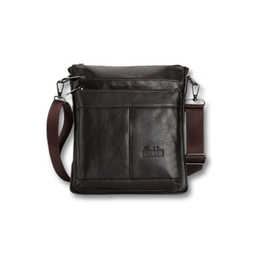 Sacoche Homme Cuir | Eos Marron / Cuir